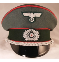 German Army Officer Visor Cap